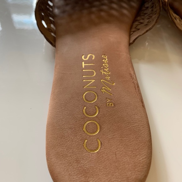 Coconuts by Matisse Island Gold✨ Leather Mules 9 - Picture 10 of 11